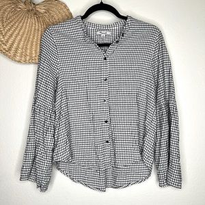 Madewell Flannel Blouse